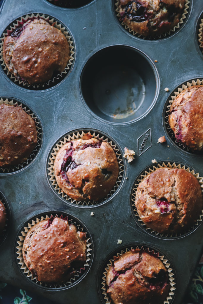 Sour Cherry Muffins when life gives you sour cherries, make muffins